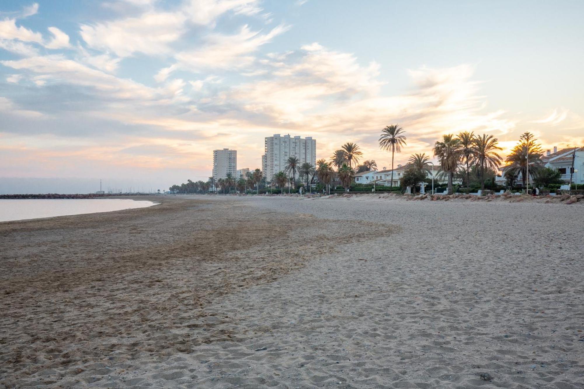 Apartamento En Complejo Residencial Con Piscina Y Garaje A 100M Del Mar Las Canteras  Bagian luar foto