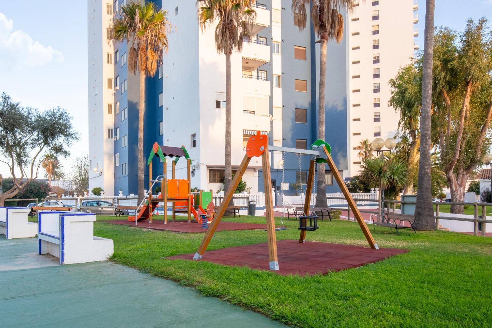 Apartamento En Complejo Residencial Con Piscina Y Garaje A 100M Del Mar Las Canteras  Bagian luar foto